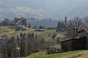 Anello Fraggio-Vaccareggia-Reggetto-Salzana da Pizzino di Taleggio il 30 marzo 2019 - FOTOGALLERY